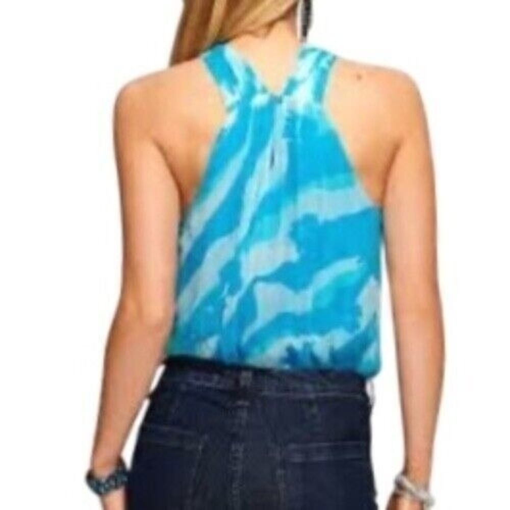 NWT Printed Ramy Brook Halter Tank Top Size Medium‎ $295 - Picture 4 of 8